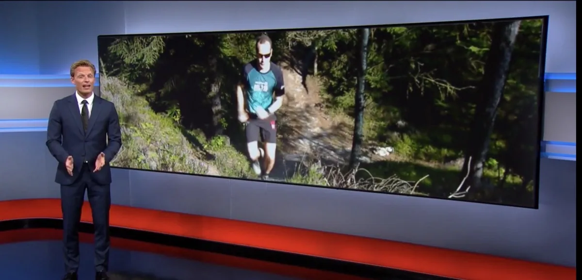 David i Nyhederne på TV 2